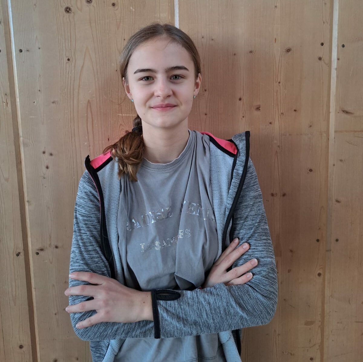 Spielerin Valentina der U15 weiblich des Volleyballclub Esternberg