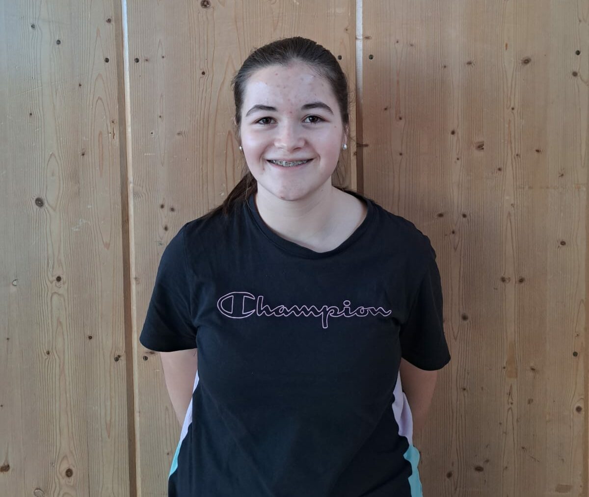Spielerin Laura der U15 weiblich des Volleyballclub Esternberg